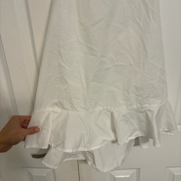 ASTR The Label Verana Cut Out Puff Sleeve Dress White - Picture 7 of 9